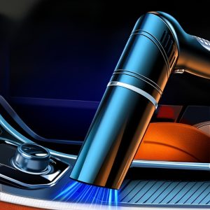 White&Black Wireless Automobile Folding Vacuum Cleaner Hand-held High-power Strong Suction Vacuum Cleaner