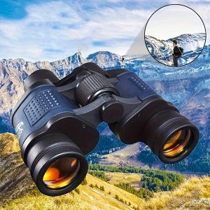 Binoculars For Adults High Power,60x60 With Low Light Night Vision Waterproof Binoculars Watching Outdoor Sports Concerts Binoculars For Bird Watching Professional