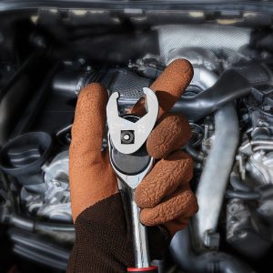 VEVOR Drive Crowfoot Wrench Set With 2 Extension Bars, 24-Piece Crows Foot Wrench Set, SAE  -1inch And Metric 10-22 Mm, CR-MO Steel Crowfoot Wrench Set, With EVA Tool Organizer