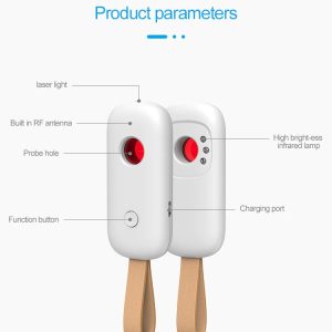 Detector Anti-Sneak Camera Anti-Eavesdropping Monitoring Wireless