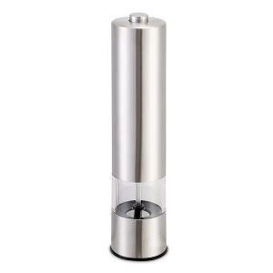 Electric Salt Pepper Grinder With Light Adjustable Coarseness Stainless Steel Salt Pepper Shaker