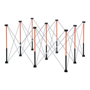 Portable Folding Workstand 4.15 X 4.15ft Collapsible Work Stand 3500lbs Capacity