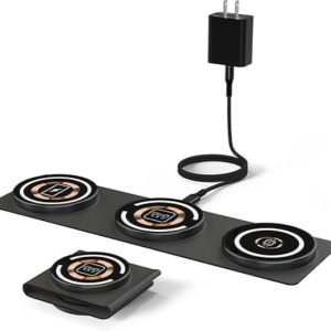 Wireless Charger For Phone, Watch & Earbuds