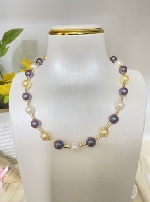 Crystal Pearl Copper Alloy Necklace--Only Self Pickup