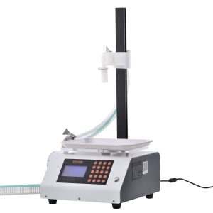 Liquid Filling Machine, 50-5000 G Weighing Capacity, Automatic Bottle Filler Machine Bottling Machine Gear Pump Digital Control For Honey, Oil, Wine, Detergent, Viscous Liquids (Single Nozzle)