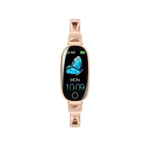 Smart Watch - Fitness Tracker And Menstrual Cycle Tracking, Heart Rate&Blood Pressure Monitoring, Sleep Tracking, Step Counter, Waterproof Smart Watch Compatible With IPhone&Android Phones