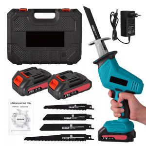 The Electric Chainsaw Is Equipped With 4 Saw Blades.