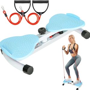Waist Twister, Exercise Twist Boards Twisting Waist Machine For Women Belly Fat, Noiseless Ab Twister Machine With Resistance Bands, Waist Sculptor For Home Gym