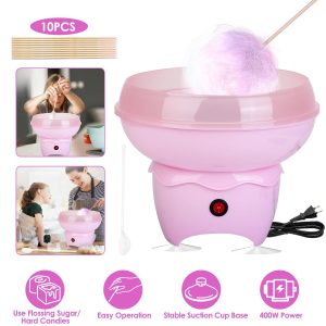 1Pc Cotton Candy Maker Portable Cotton Candy Machine Electric Cotton Candy Express For Kids Christmas Gift Birthday