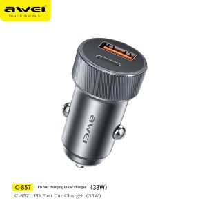AWEI PD Fast Charging Car Charger 33W