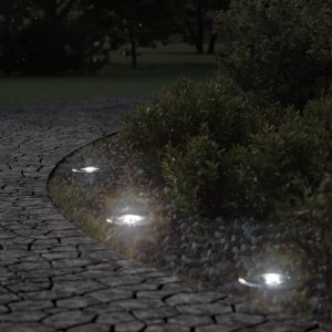 Recessed Floor Light Round 10.5x10.5 cm Die-cast Aluminum Recessed Floor Light