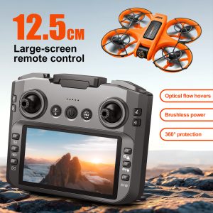 S156 Brushless Drone With Remote Control And Screen, Racing Drone For Aerial Photography, HD Quadcopters With Optical Flow Positioning