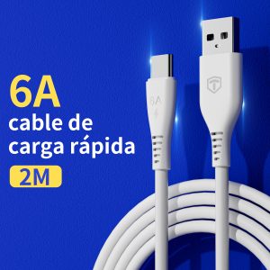 L41 USB-C Cable 6A 2M White USB 3.0 UWINN