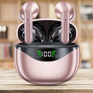 Wireless Headphones, Sports Earbuds with Built-in Microphone, Digital LED Power Display, TWS In-Ear Headphones with Built-in Mic, Premium Wireless Earbuds, Headphones Noise Cancelling, Monster Headphones, Wireless Charging Earbuds, Wireless Earphone, Workout Earbuds, Gaming Headphones, Lightweight Earbuds, Compact Headphones, Premium Build, Comfortable Fit, Commuters, Fitness Enthusiasts