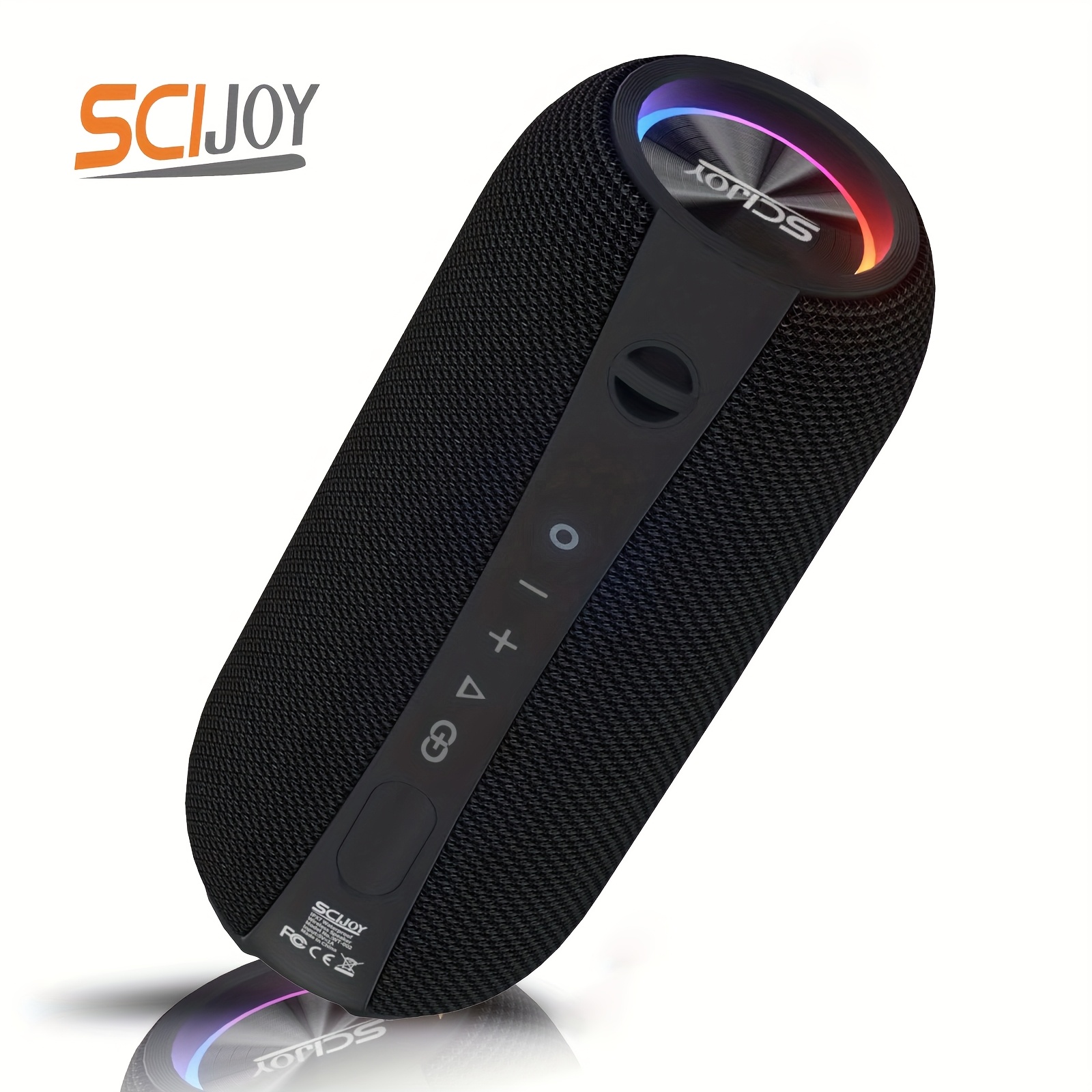 40W Portable Wireless Speaker with Subwoofer - True Wireless Stereo, Built-in Mic &, Dual EQ Modes, -Lasting, /TF/Type, FM Radio Suitable for Car, Party, Camping, Travel - Portable Outdoor Speaker - Image 2